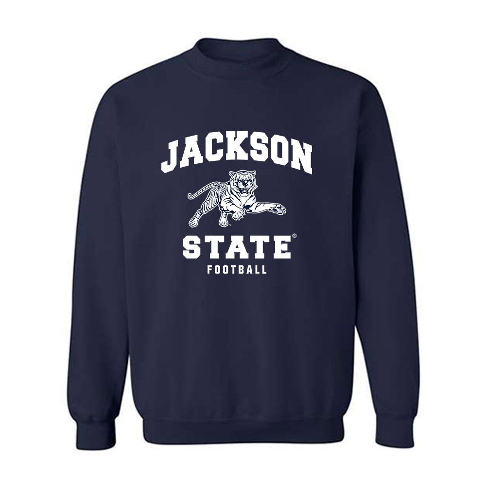 Jackson State - NCAA Football : Joanes Fortilien - Crewneck Sweatshirt-0
