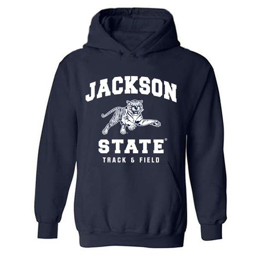 Jackson State - NCAA Women's Track & Field : Derriana Moss - Hooded Sweatshirt