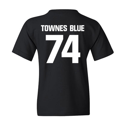 Jackson State - NCAA Football : DAndre Townes Blue - Youth T-Shirt-1