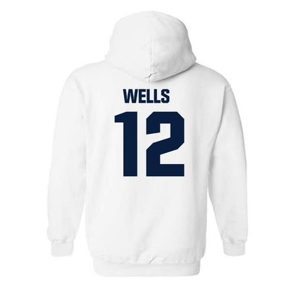 Jackson State - NCAA Baseball : DeVante’ Wells - Classic Shersey Hooded Sweatshirt-1