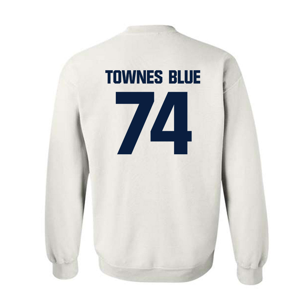 Jackson State - NCAA Football : DAndre Townes Blue - Classic Shersey Crewneck Sweatshirt-1