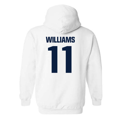 Jackson State - NCAA Men's Basketball : Mike Williams - Classic Shersey Hooded Sweatshirt-1