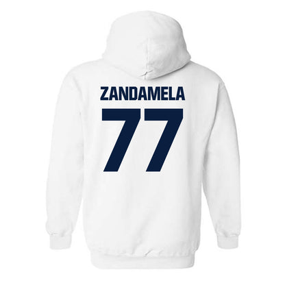 Jackson State - NCAA Football : bruno zandamela - Classic Shersey Hooded Sweatshirt-1
