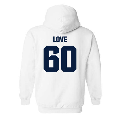 Jackson State - NCAA Football : Devin Love - Classic Shersey Hooded Sweatshirt-1