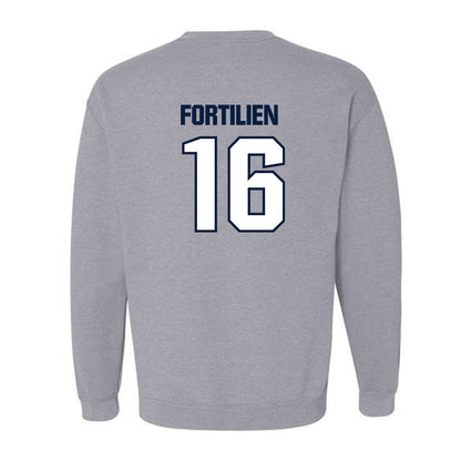 Jackson State - NCAA Football : Joanes Fortilien - Classic Shersey Crewneck Sweatshirt-1