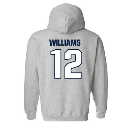 Jackson State - NCAA Men's Basketball : Delyle Williams - Classic Shersey Hooded Sweatshirt-1