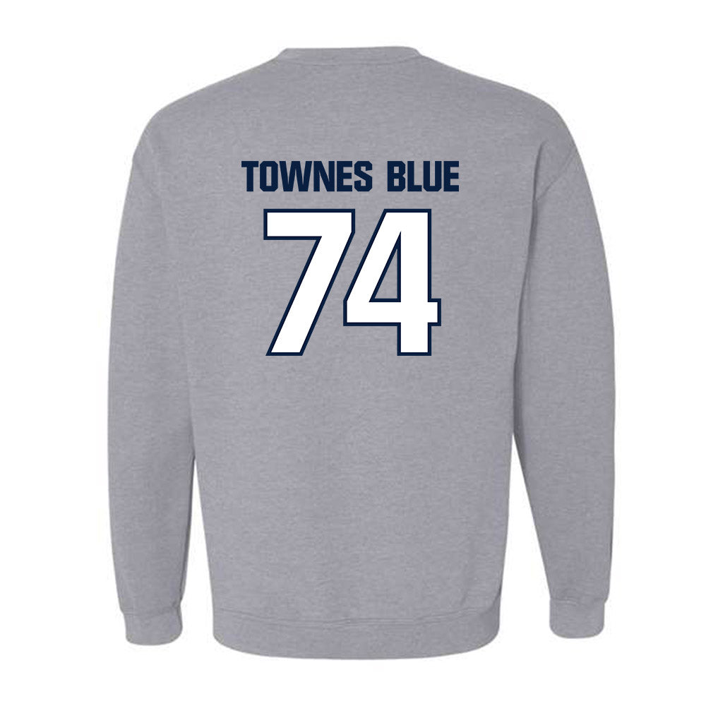 Jackson State - NCAA Football : DAndre Townes Blue - Classic Shersey Crewneck Sweatshirt-1
