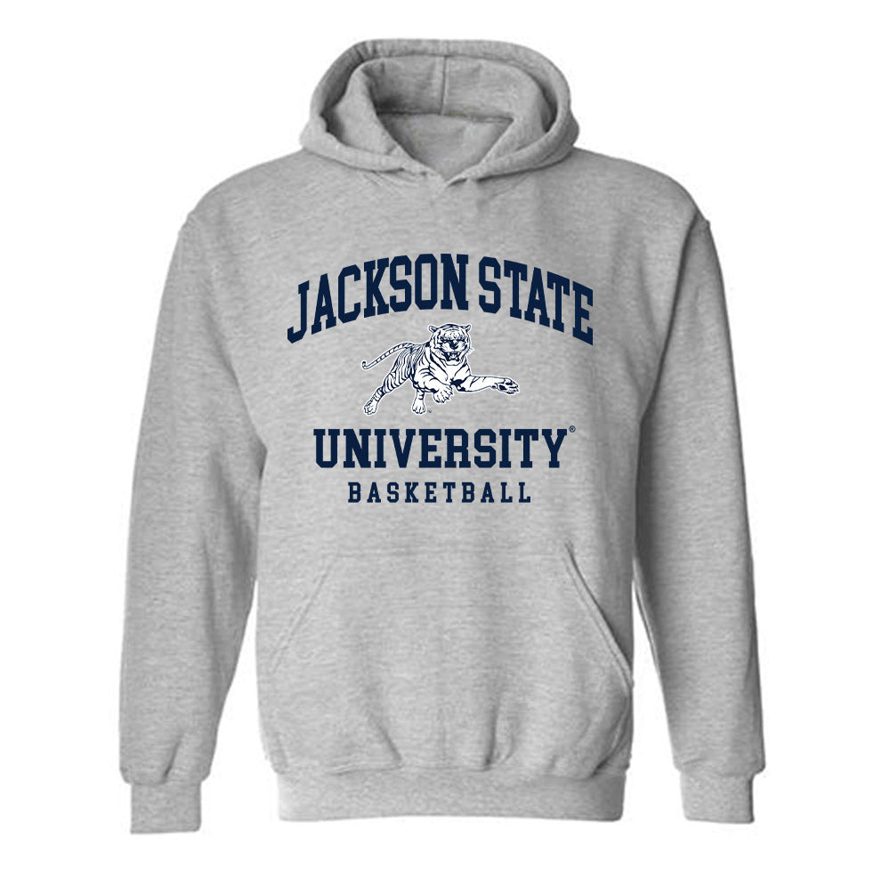 Jackson State - NCAA Men's Basketball : Mike Williams - Classic Shersey Hooded Sweatshirt-0