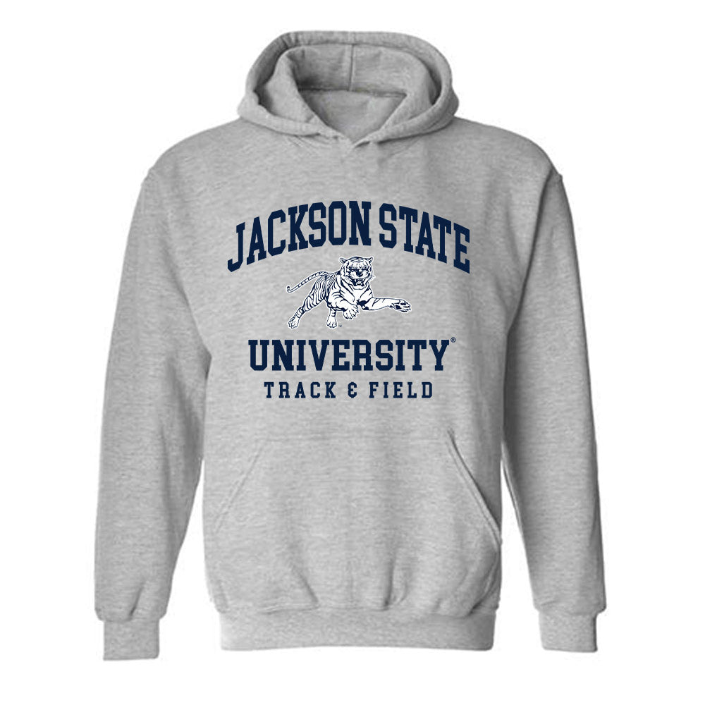 Jackson State - NCAA Women's Track & Field : Kierstin Mumford - Classic Shersey Hooded Sweatshirt-0