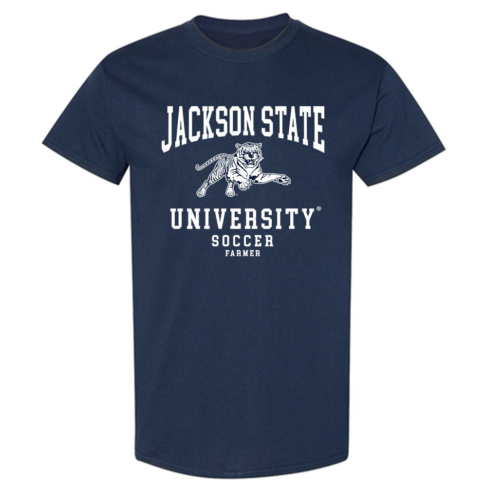 Jackson State - NCAA Women's Soccer : Kianah Farmer - Classic Shersey T-Shirt-0