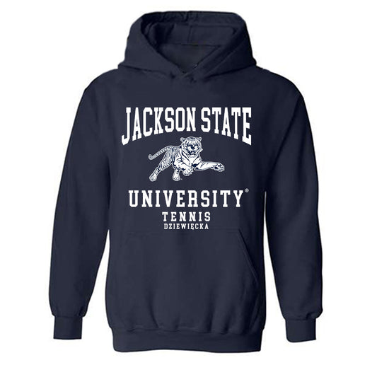 Jackson State - NCAA Women's Tennis : Zofia Dziewięcka - Classic Shersey Hooded Sweatshirt-0