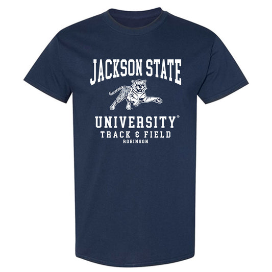 Jackson State - NCAA Men's Track & Field : Jordan Robinson - Classic Shersey T-Shirt-0