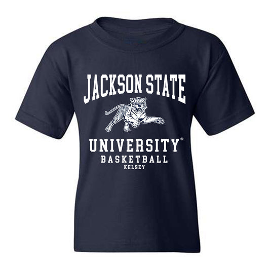 Jackson State - NCAA Women's Basketball : Tierney Kelsey - Youth T-Shirt