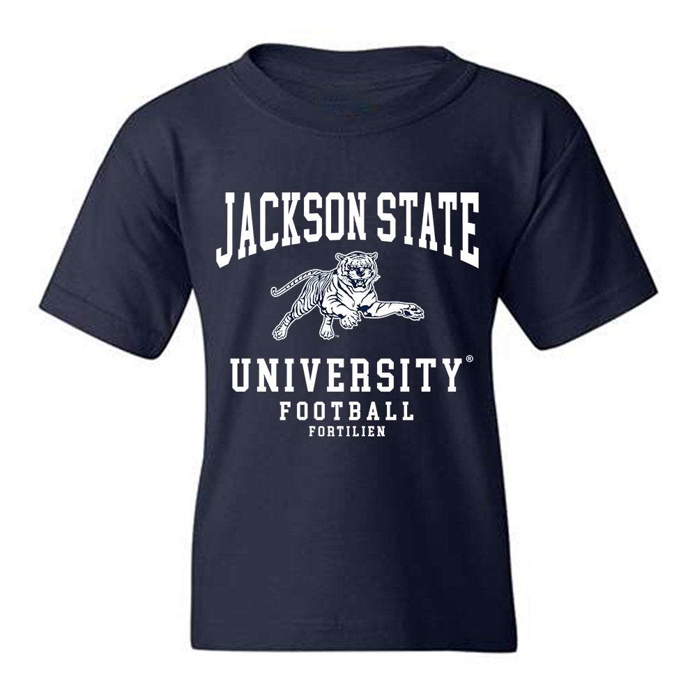 Jackson State - NCAA Football : Joanes Fortilien - Classic Shersey Youth T-Shirt-0