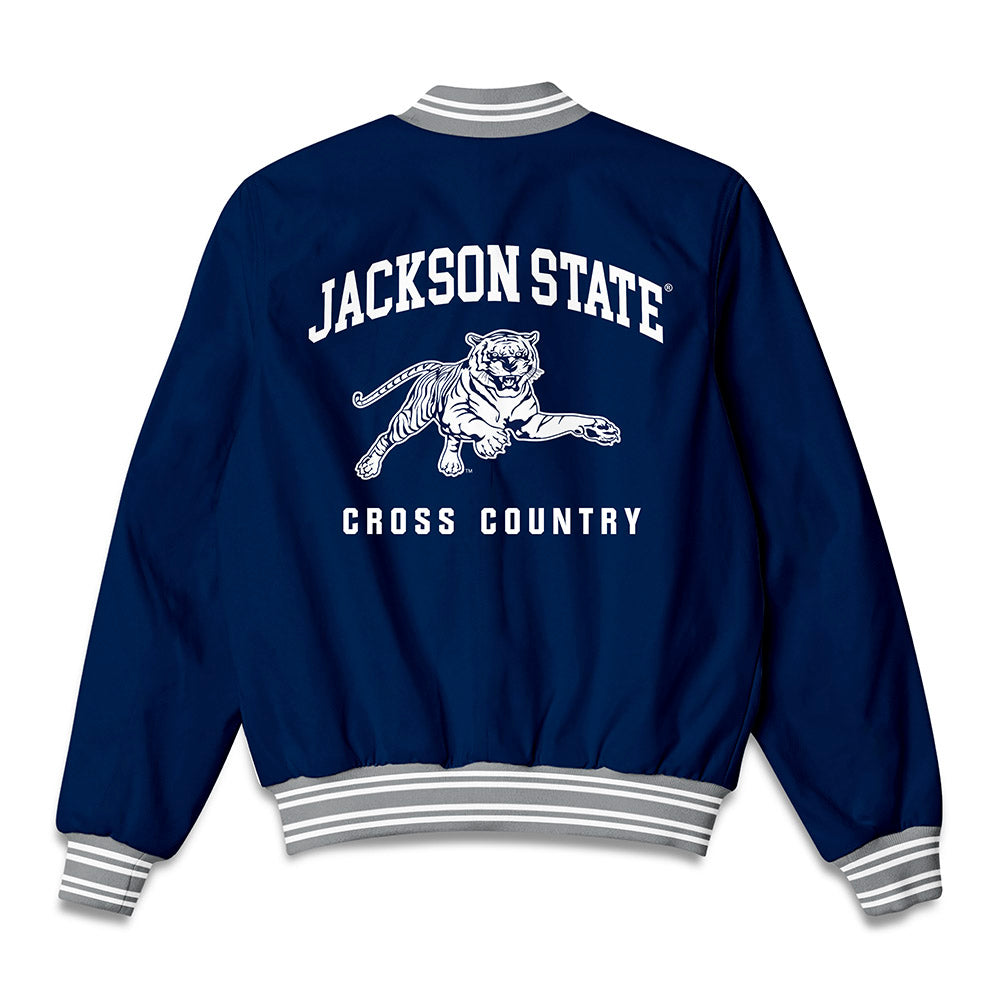 Jackson State - NCAA Women's Cross Country : Jordyn Petty - Bomber Jacket-1