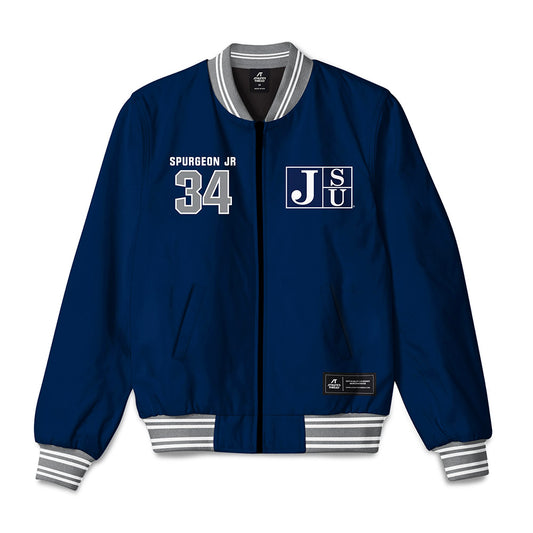 Jackson State - NCAA Baseball : Steve Spurgeon Jr - Bomber Jacket-0