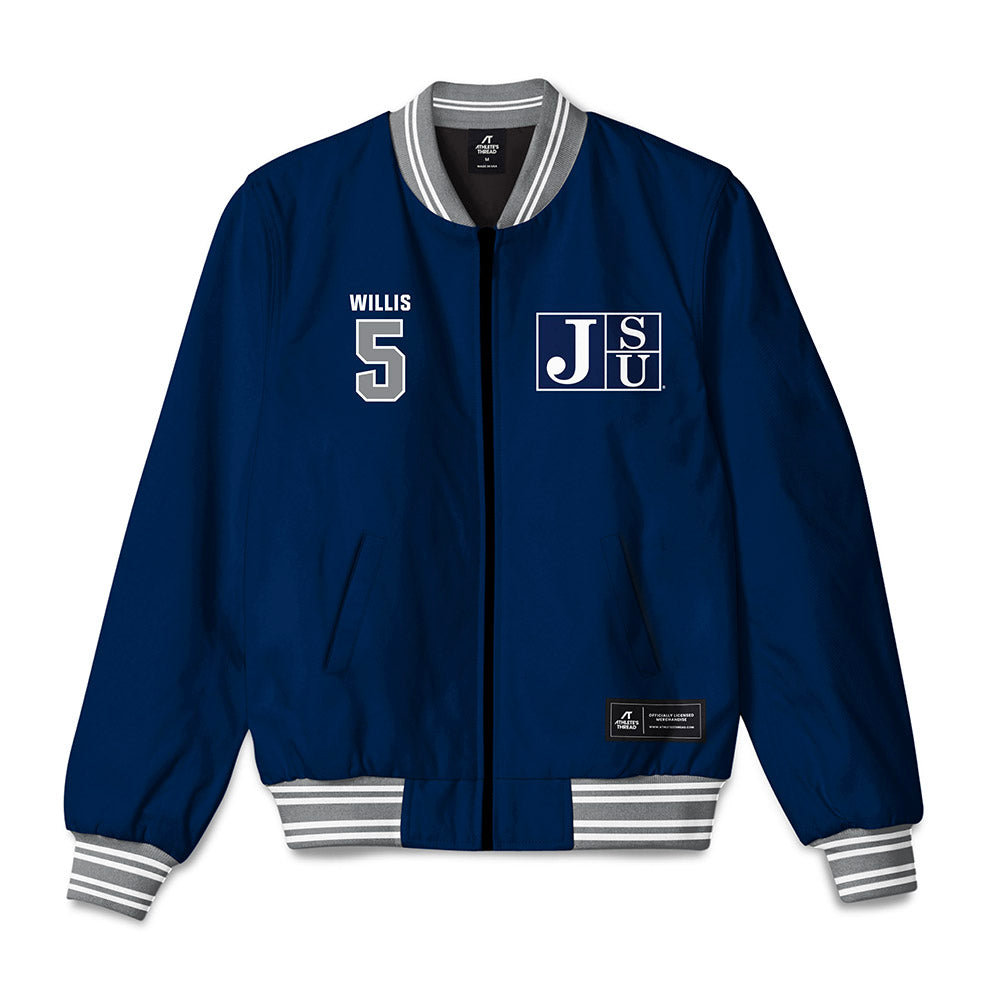 Jackson State - NCAA Softball : Gabrielle Willis - Bomber Jacket-0