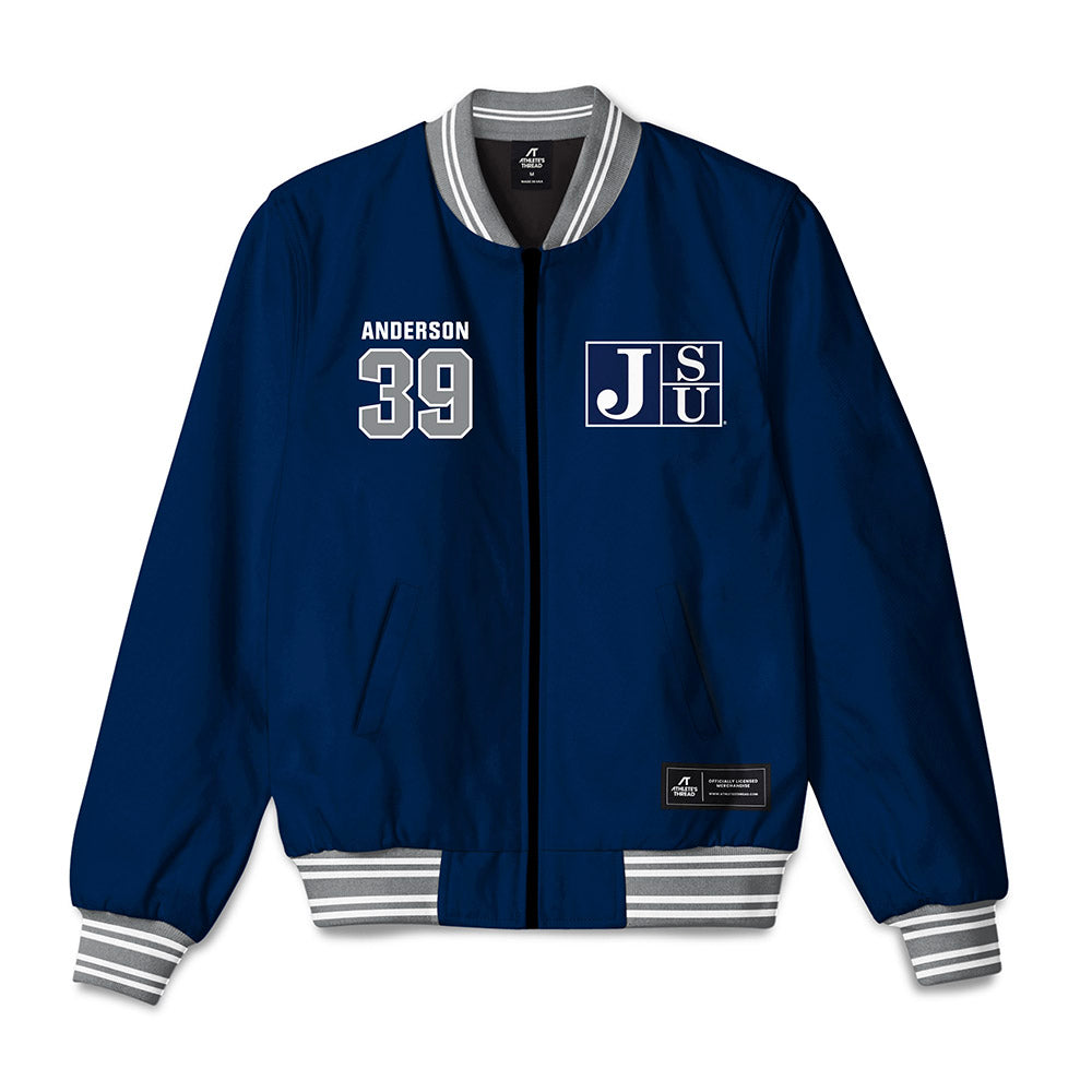 Jackson State - NCAA Football : Noah Anderson - Bomber Jacket-0