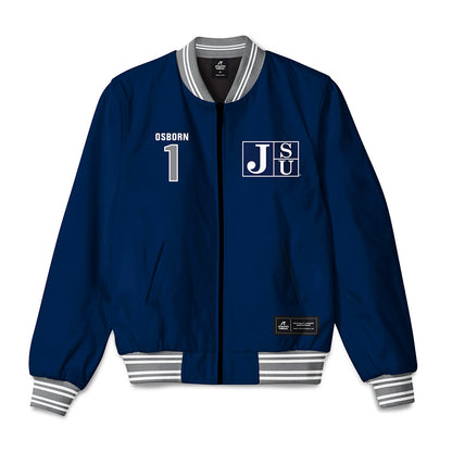 Jackson State - NCAA Women's Soccer : Taylor Osborn - Bomber Jacket-0