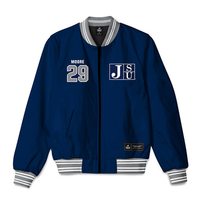Jackson State - NCAA Women's Soccer : Jaelyn Moore - Bomber Jacket-0