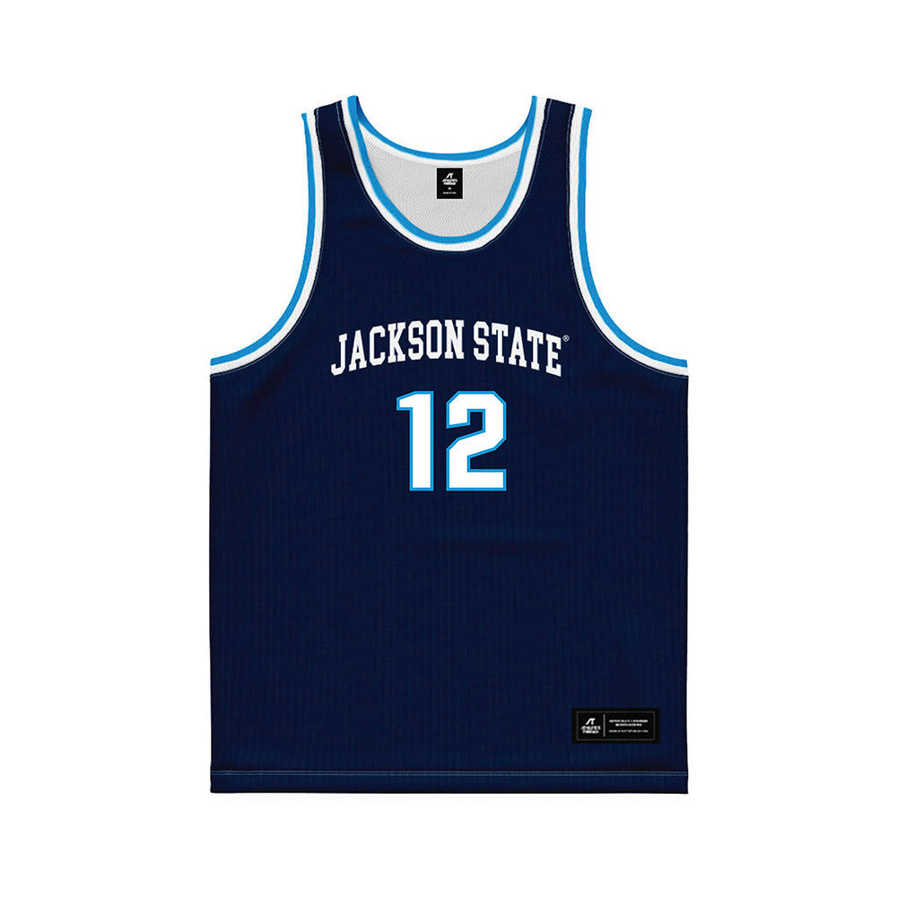 Jackson State - NCAA Men's Basketball : Delyle Williams - Basketball Jersey-0