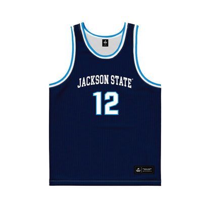 Jackson State - NCAA Men's Basketball : Delyle Williams - Basketball Jersey-0
