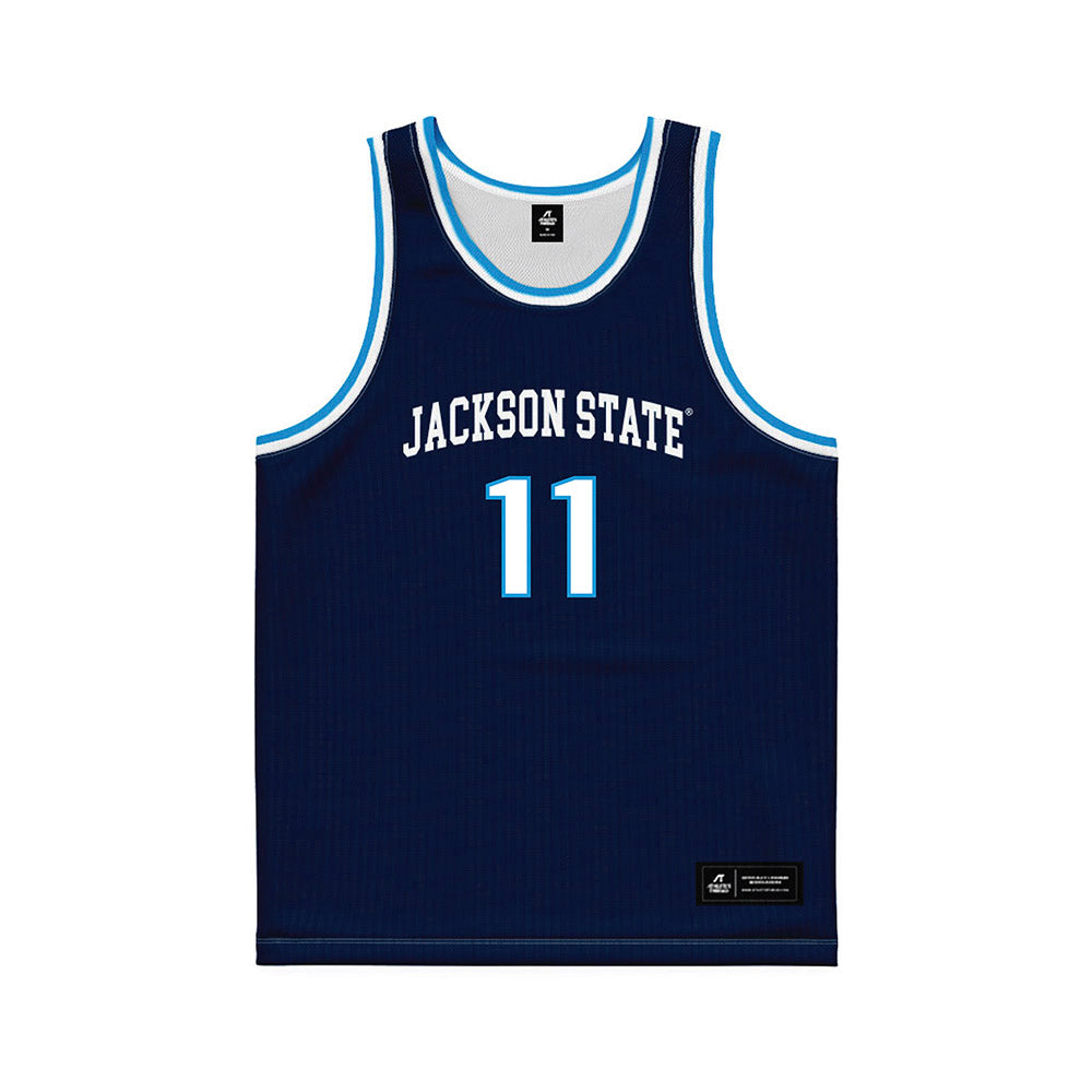 Jackson State - NCAA Men's Basketball : Mike Williams - Basketball Jersey-0