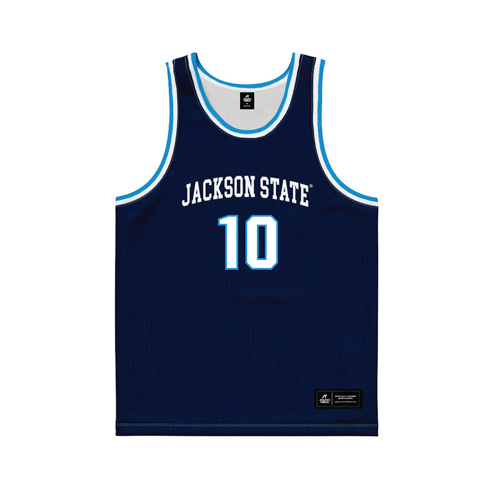 Jackson State - NCAA Men's Basketball : Ebo Wilson - Basketball Jersey-0