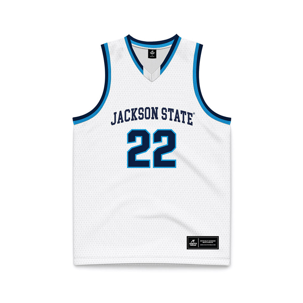 Jackson State - NCAA Women's Basketball : Leianya Massenat - Basketball Jersey-0