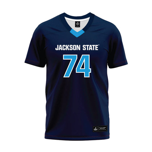Jackson State - NCAA Football : DAndre Townes Blue - Premium Football Jersey-0