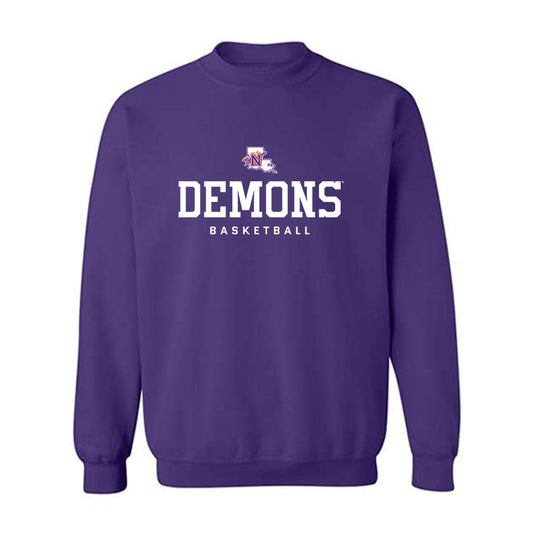Northwestern State - NCAA Men's Basketball : Justin Redmond - Crewneck Sweatshirt-0