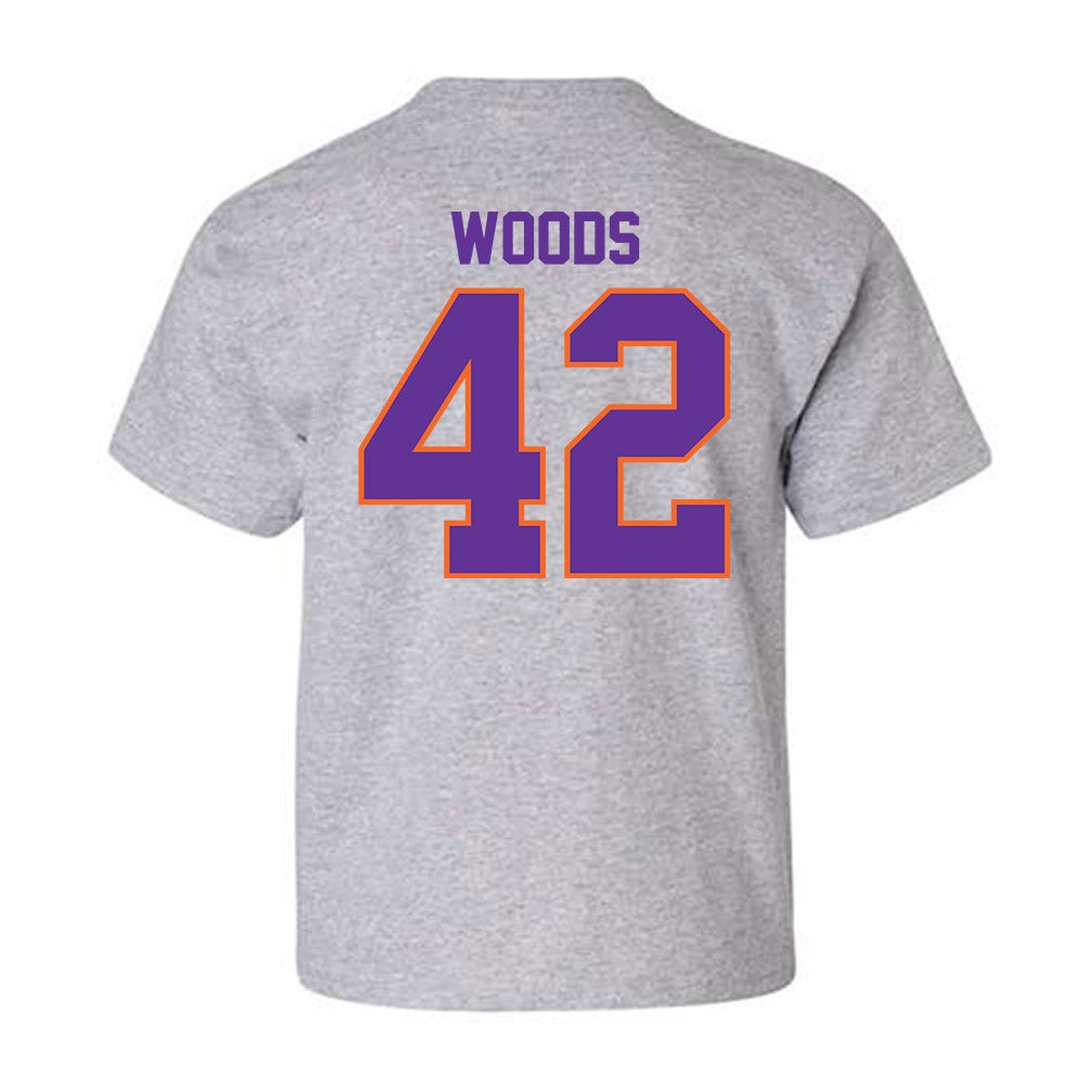 Northwestern State - NCAA Football : Braden Woods - Youth T-Shirt-2