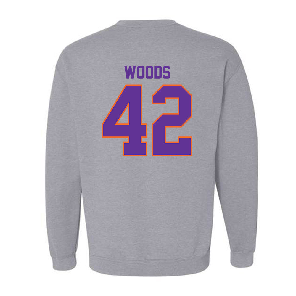 Northwestern State - NCAA Football : Braden Woods - Crewneck Sweatshirt-3