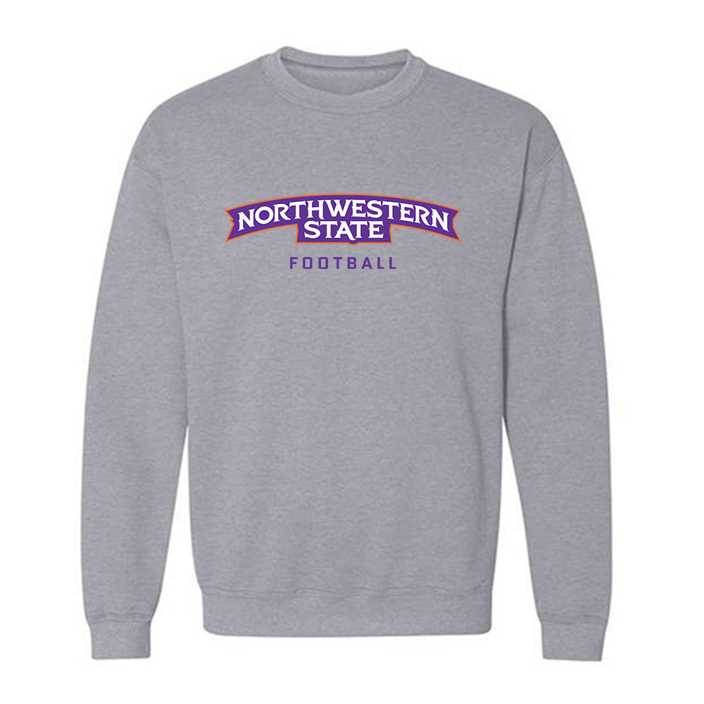 Northwestern State - NCAA Football : Braden Woods - Crewneck Sweatshirt-0