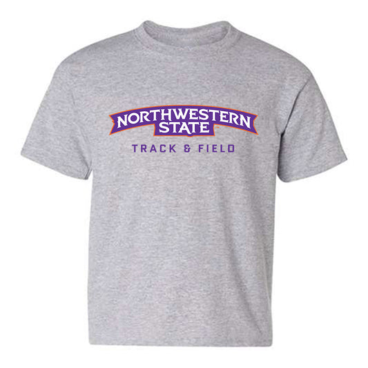 Northwestern State - NCAA Men's Track & Field : Joseph Yount - Youth T-Shirt-0