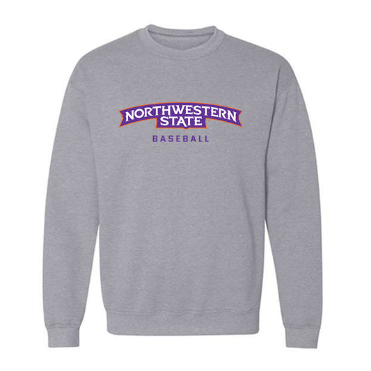 Northwestern State - NCAA Baseball : Carter White - Crewneck Sweatshirt-0