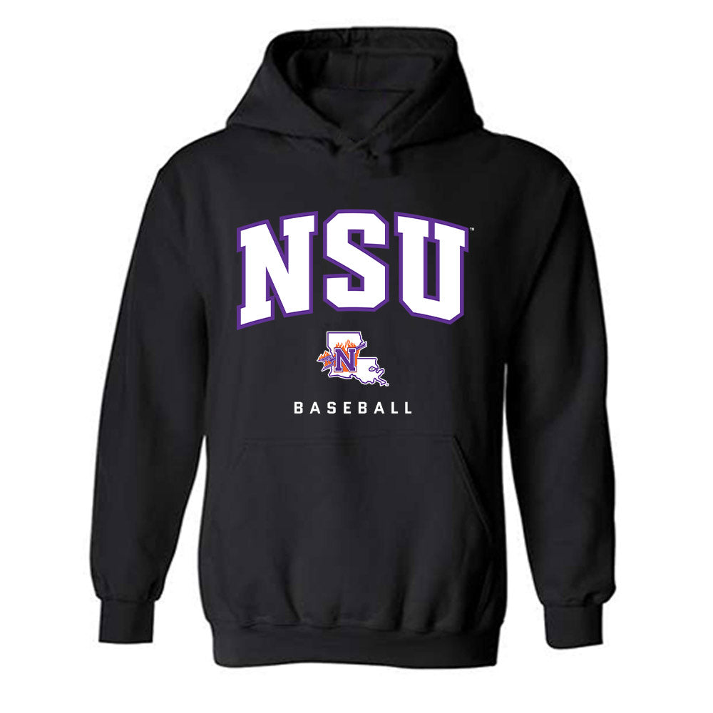 Northwestern State - NCAA Baseball : Carter White - Hooded Sweatshirt-0
