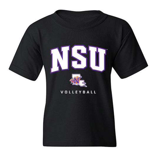 Northwestern State - NCAA Women's Volleyball : Emmarie McFarland - Youth T-Shirt-0