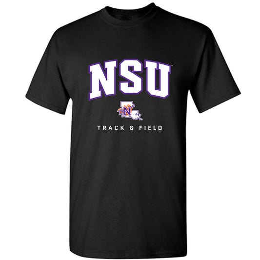 Northwestern State - NCAA Women's Track & Field : Thea Aedling Ring - T-Shirt-0