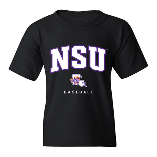Northwestern State - NCAA Baseball : Carter White - Youth T-Shirt-0
