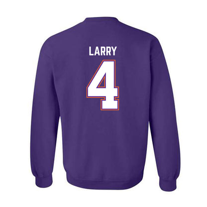 Northwestern State - NCAA Men's Basketball : CJ Larry - Crewneck Sweatshirt-1