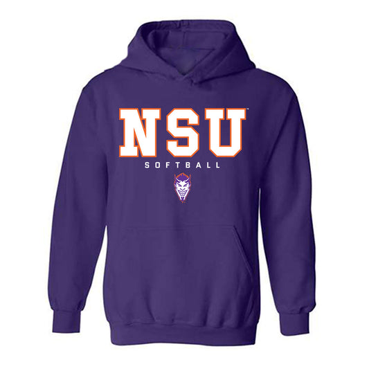 Northwestern State - NCAA Softball : Makynlie Jones - Hooded Sweatshirt-0