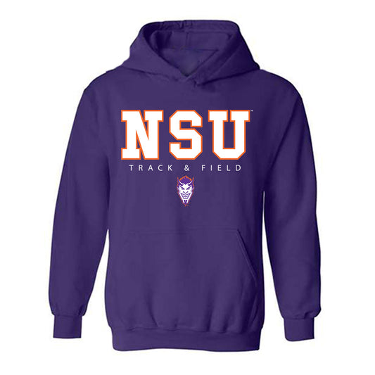 Northwestern State - NCAA Women's Track & Field : Thea Aedling Ring - Hooded Sweatshirt-0