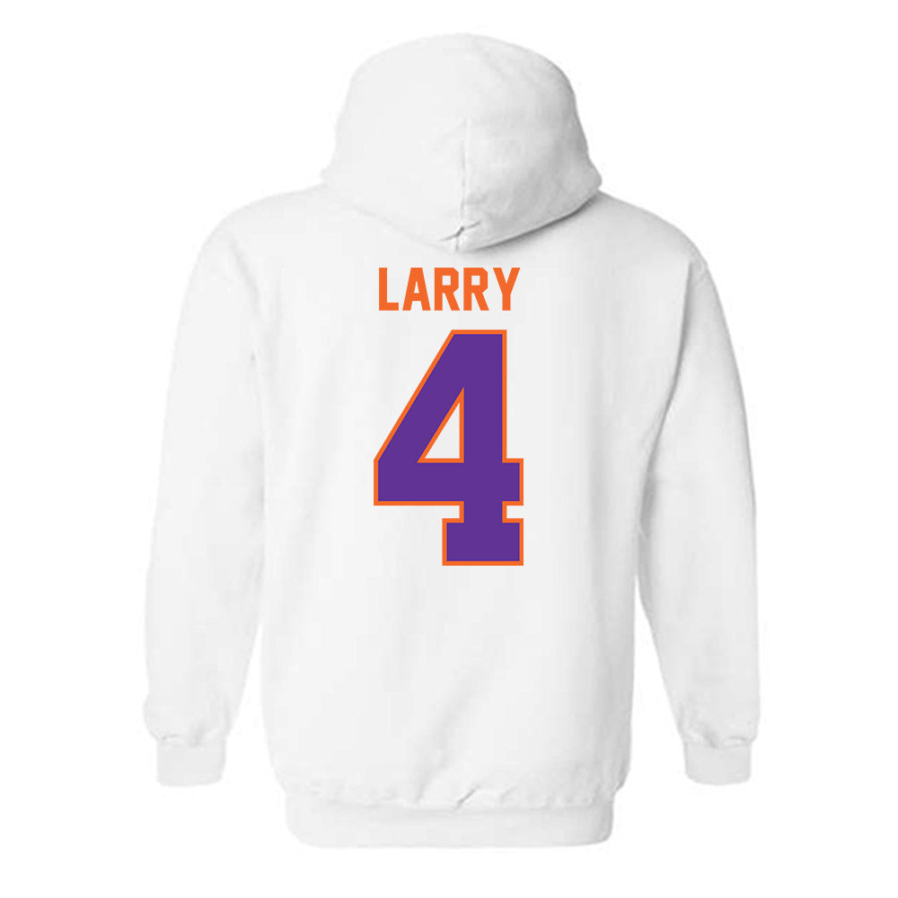 Northwestern State - NCAA Men's Basketball : CJ Larry - Hooded Sweatshirt-1