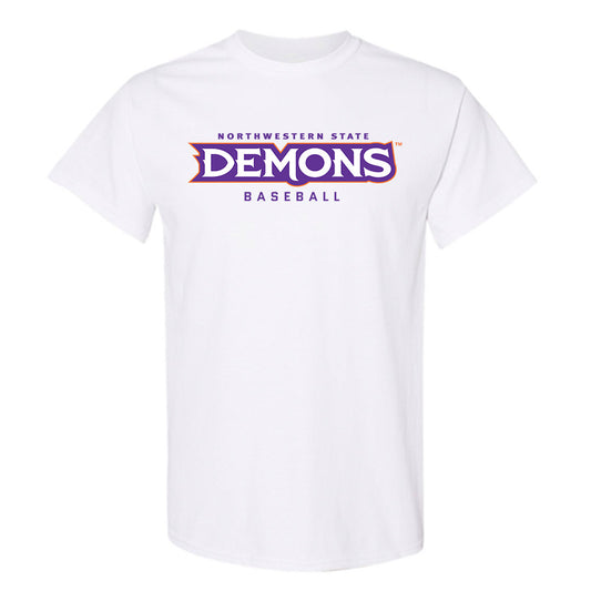 Northwestern State - NCAA Baseball : Carter White - T-Shirt-0
