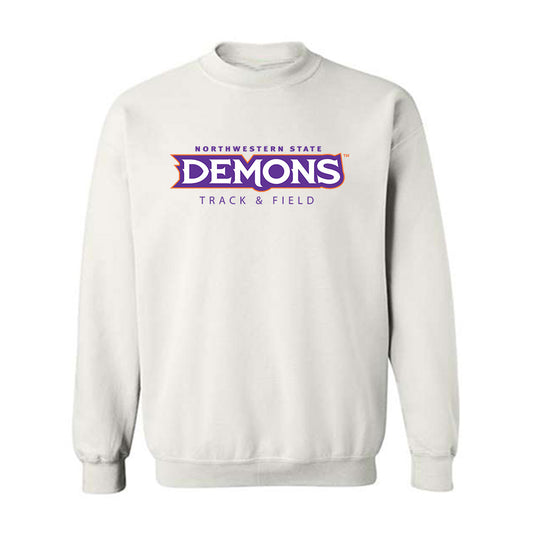 Northwestern State - NCAA Women's Track & Field : Thea Aedling Ring - Crewneck Sweatshirt-0