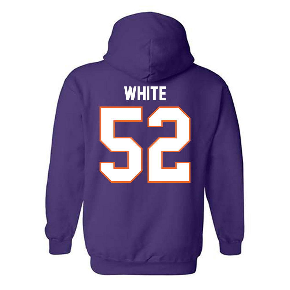Northwestern State - NCAA Baseball : Carter White - Hooded Sweatshirt-1