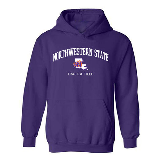 Northwestern State - NCAA Women's Track & Field : Thea Aedling Ring - Hooded Sweatshirt-0
