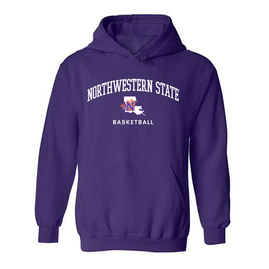 Northwestern State - NCAA Men's Basketball : Justin Redmond - Hooded Sweatshirt-0