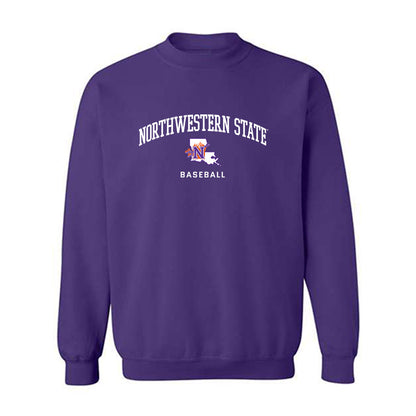 Northwestern State - NCAA Baseball : Carter White - Crewneck Sweatshirt-0